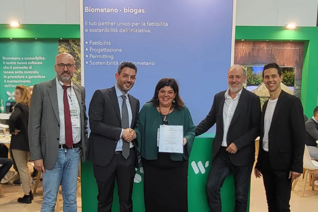 ICIM SpA consegna a IGW Srl la certificazione per la vendita di sottoprodotti animali e vegetali per la filiera del biometano